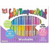 Kwik Stix Tempera Paint Sticks Classpack, Pastel, 72PK TPG-692